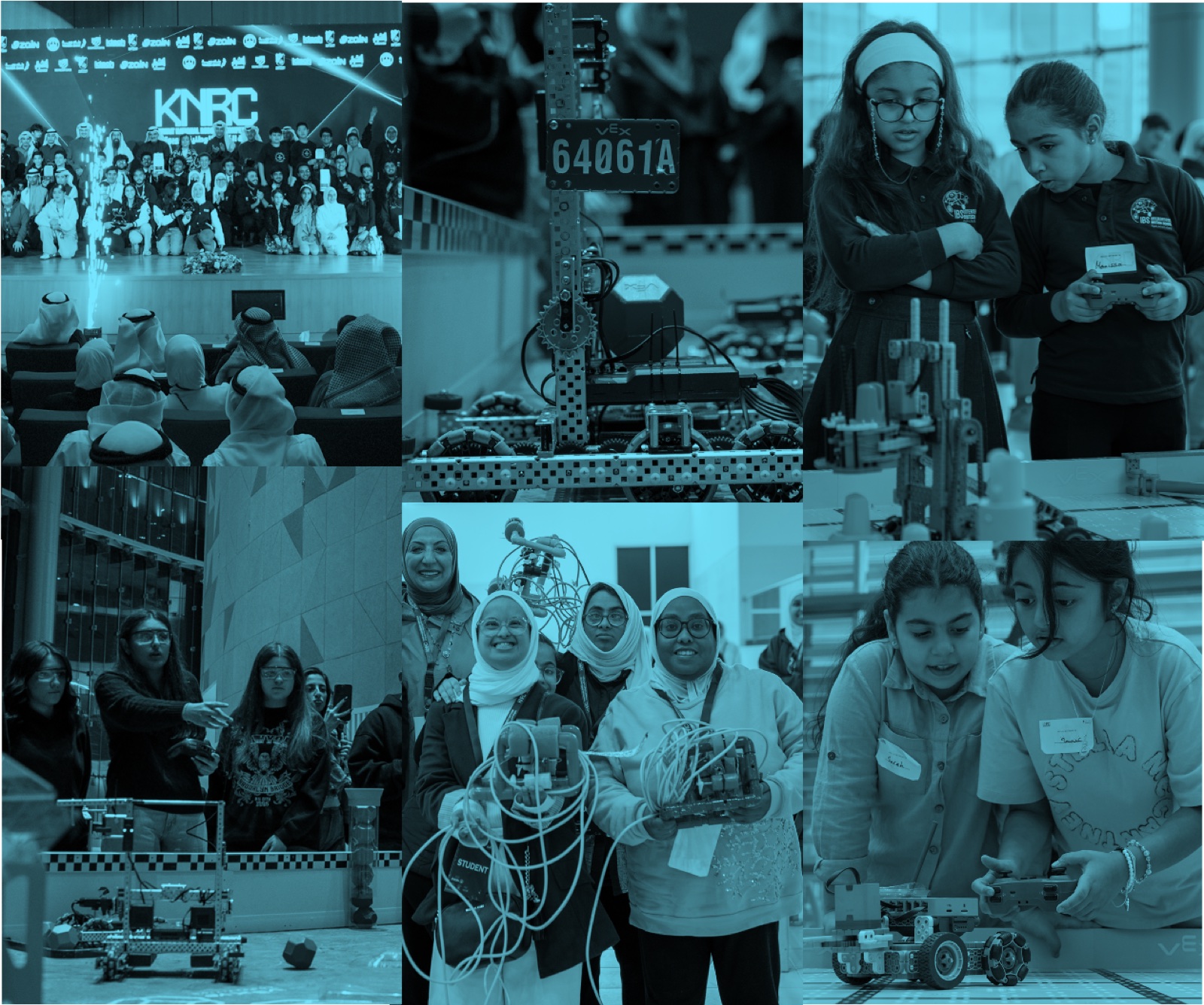 KNRC students, teams, and robots participating in national competitions